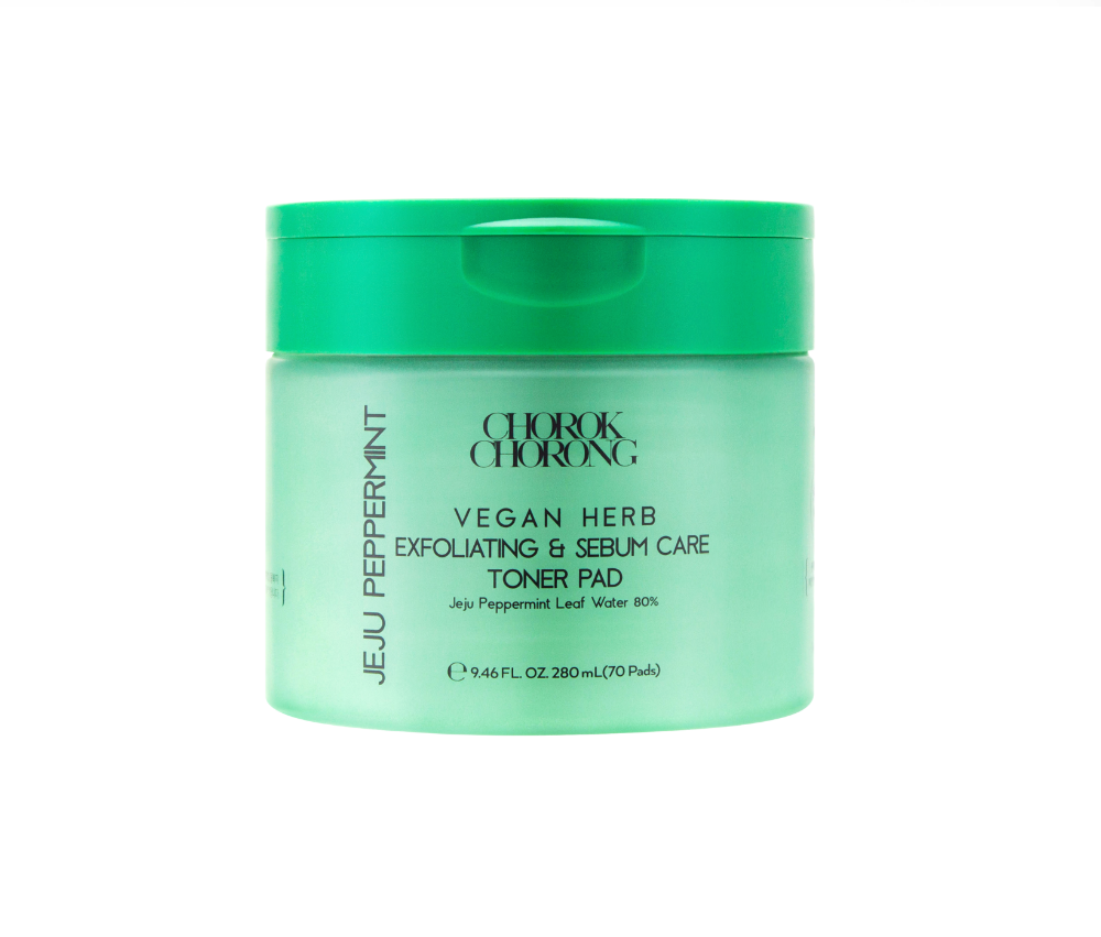 CHOROK CHORONG VEGAN HERB EXFOLIATING & SEBUM CARE JEJU PEPPERMINT